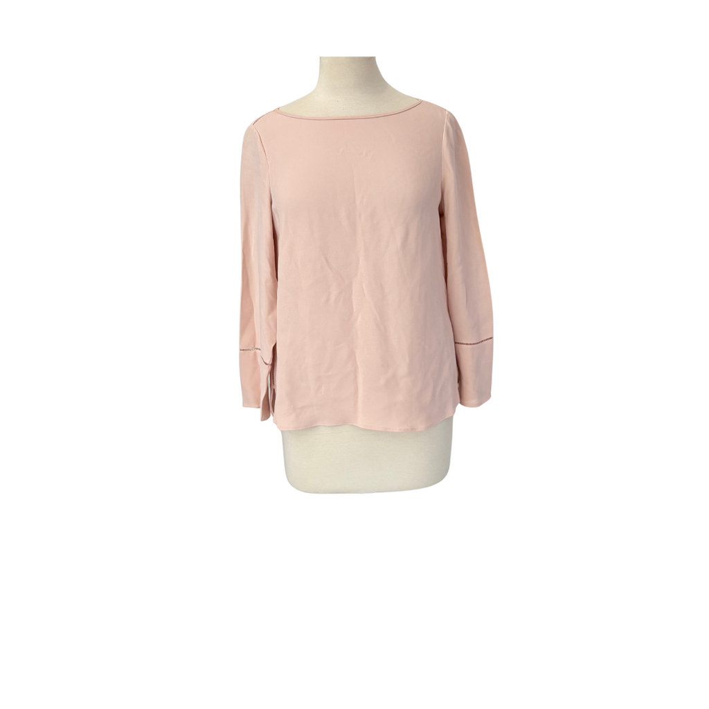 Massimo Dutti Light Pink Top | Pre Loved |