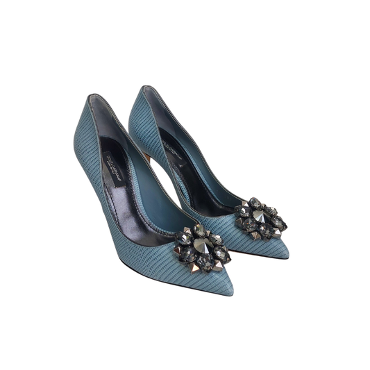 Dolce & Gabbana Light Blue Bellucci Pumps | Gently Used |