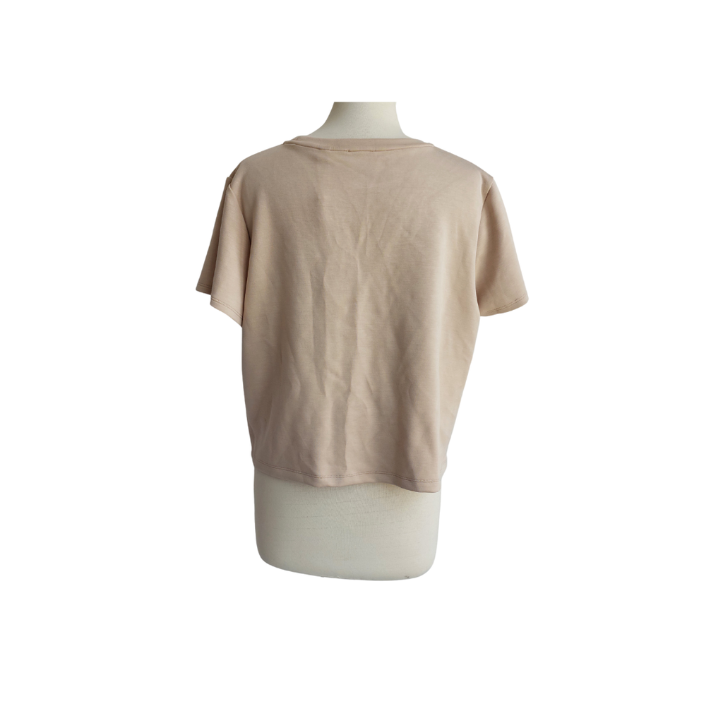 Elie Beige Cutwork Detail Co Ord Set | Brand New |