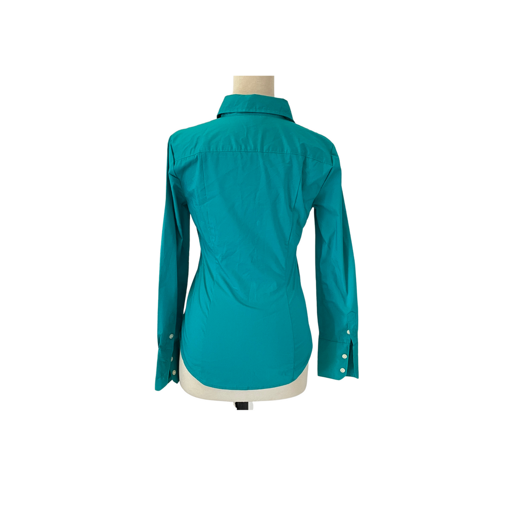 Calvin Klein Emerald Green Collared Shirt | Gently Used |