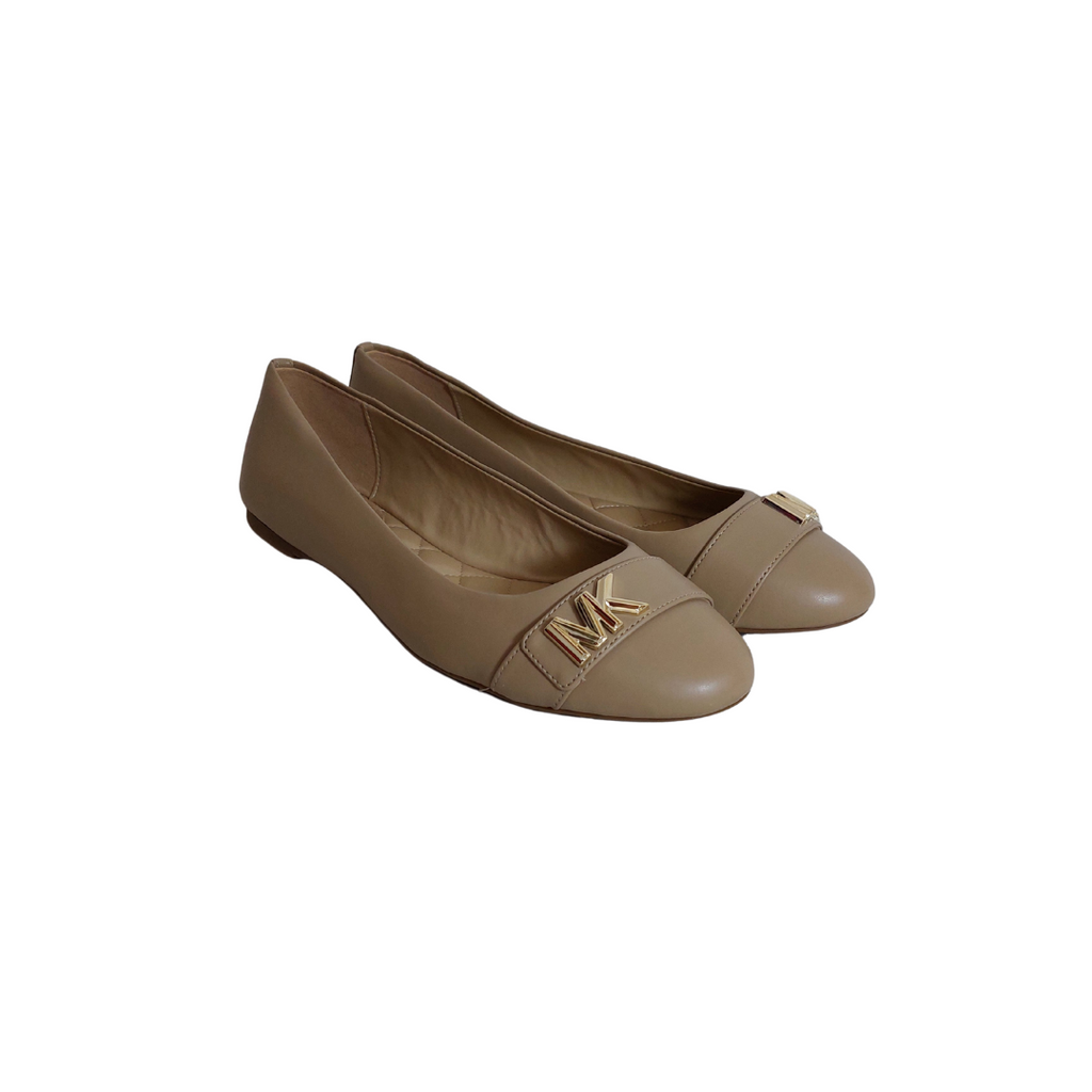 Michael Kors Beige Jilly Ballet Flats | Brand New |