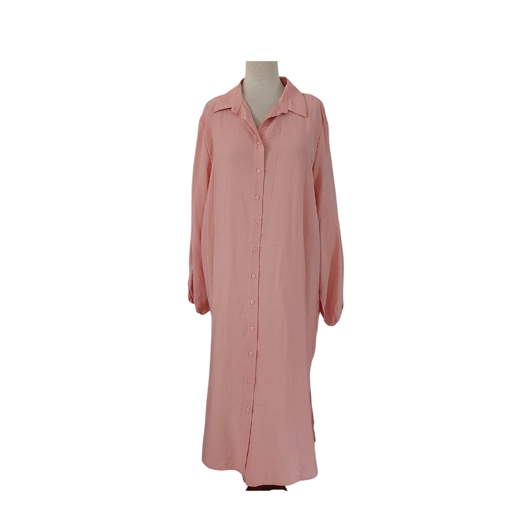 LCW Pink Collared Long Tunic | Gently Used |