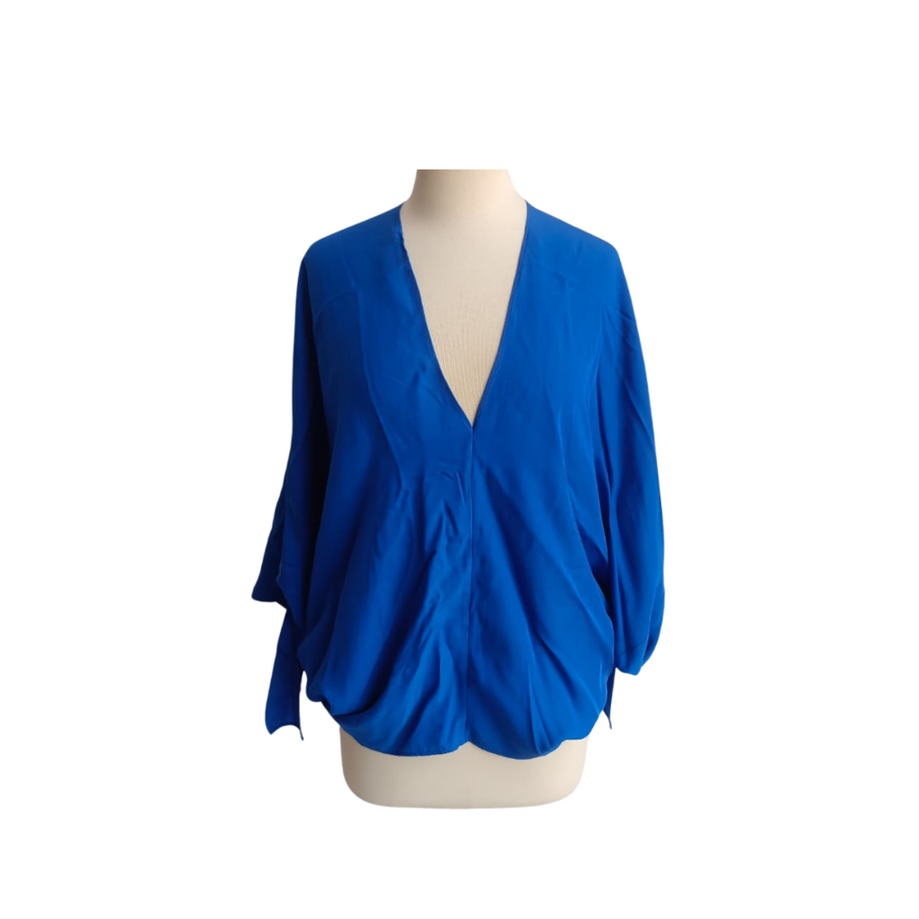Zara Blue Butterfly Top | Brand New |
