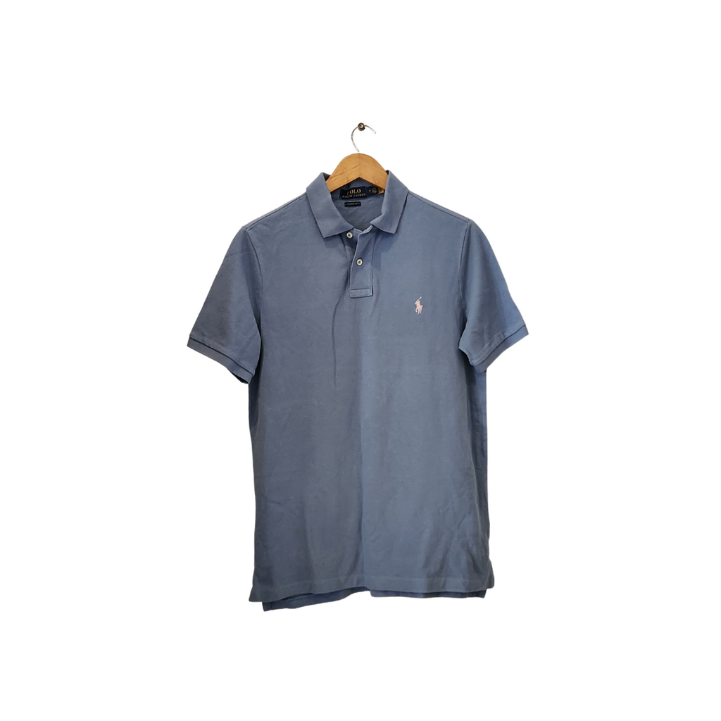 Ralph Lauren Sky Blue Polo Shirt | Pre Loved |
