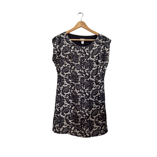 H&M Black And White Mini Dress | Gently Used |