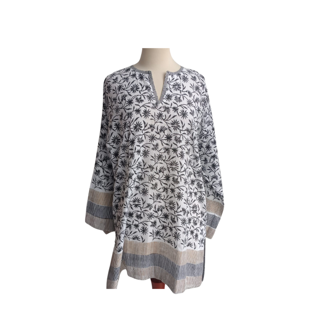 Blocked Textiles White & Black Printed Co-ord Set | Gently Used |