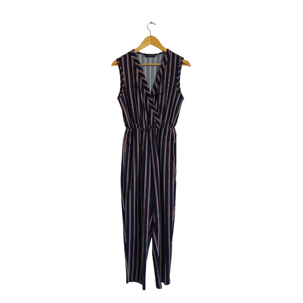 Mantra Navy Sleeveless Jumpsuit | Gently Used |