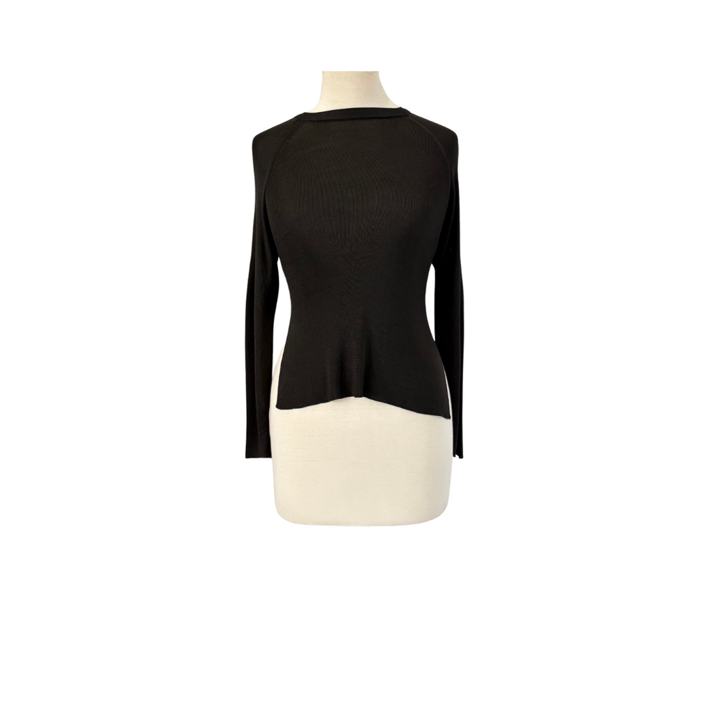 Zara Black Knit Top | Gently Used |