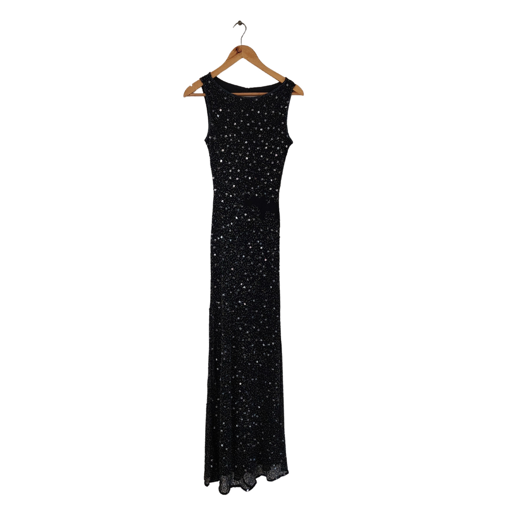 Stenay Black Sequins Long Formal Dress | Pre Loved |