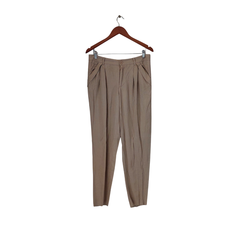 Club Monaco Beige Straight Leg Pants | Pre Loved |
