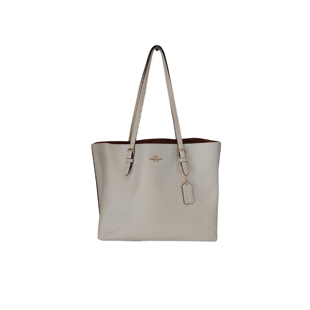 Coach White 'Mollie' Large Tote Bag | Pre Loved |