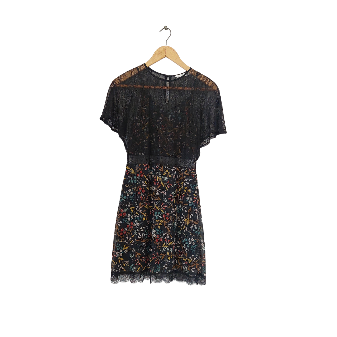 Zara Floral Dress Zara Short Sleeve Dress ZARA Dress Printed