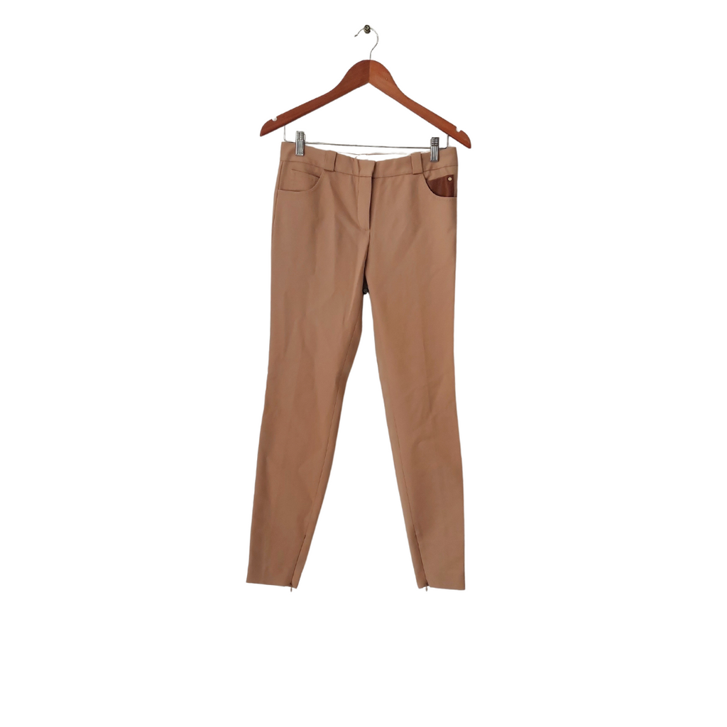 Massimo Dutti Light Brown Skinny Pants | Gently Used |