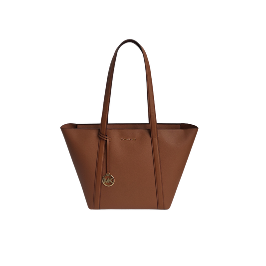 Michael Kors Pratt Tan/Camel Large Tote Bag | Pre Loved |