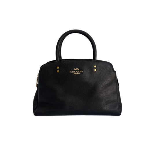 Coach Black Mini Lillie Carryall Bag | Pre Loved |