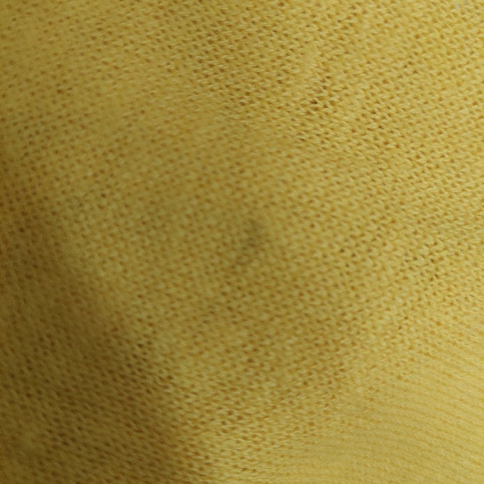Ralph Lauren Women's Yellow Knit Top | Pre Loved |