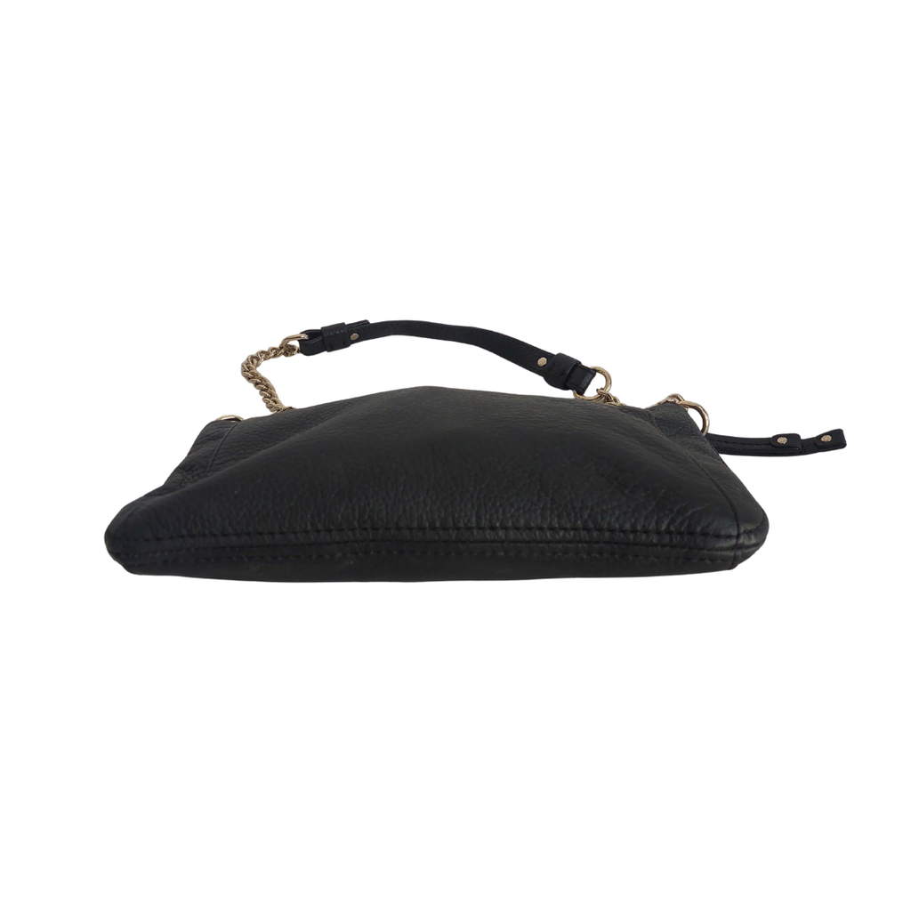 Kate Spade Black Leather 'Wellesley' Shoulder Bag | Pre Loved |