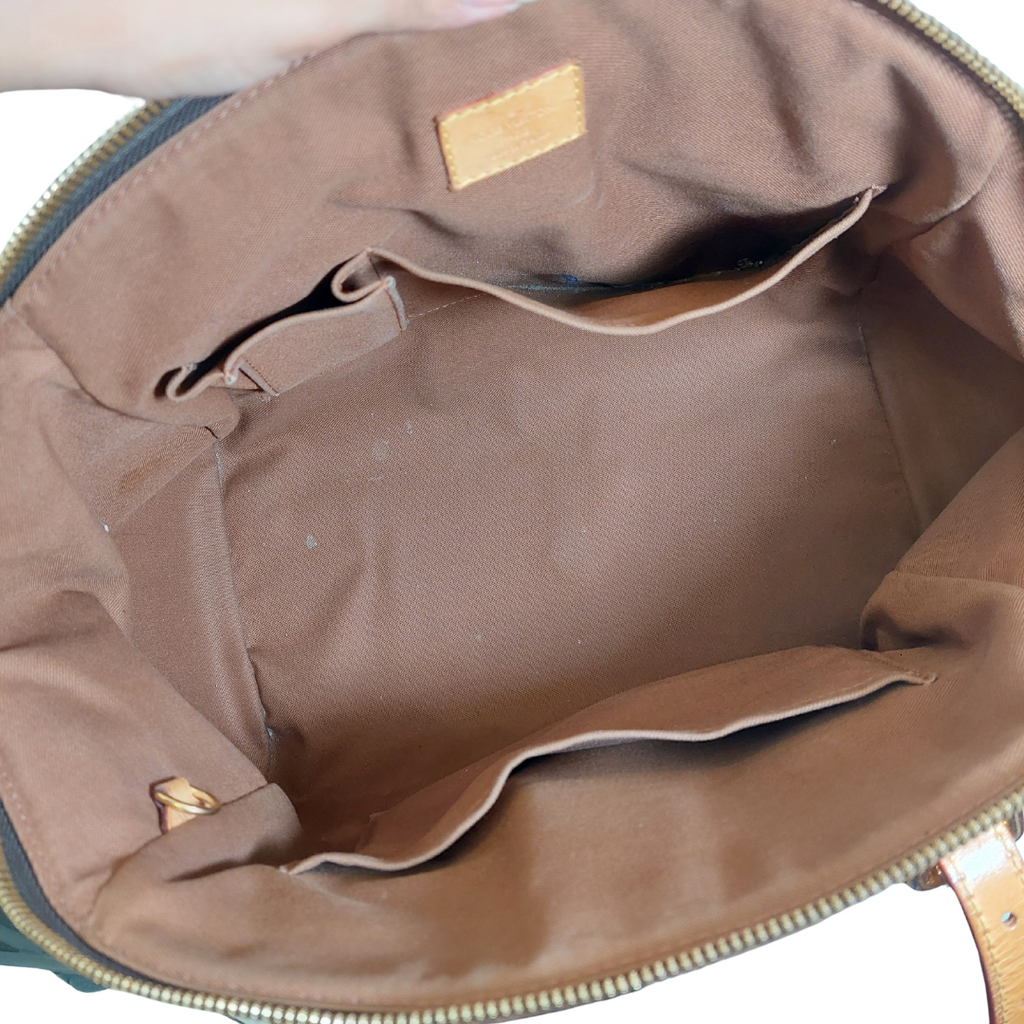 Louis Vuitton Brown Leather Monogram 'Tivoli GM' Bag | Pre Loved |