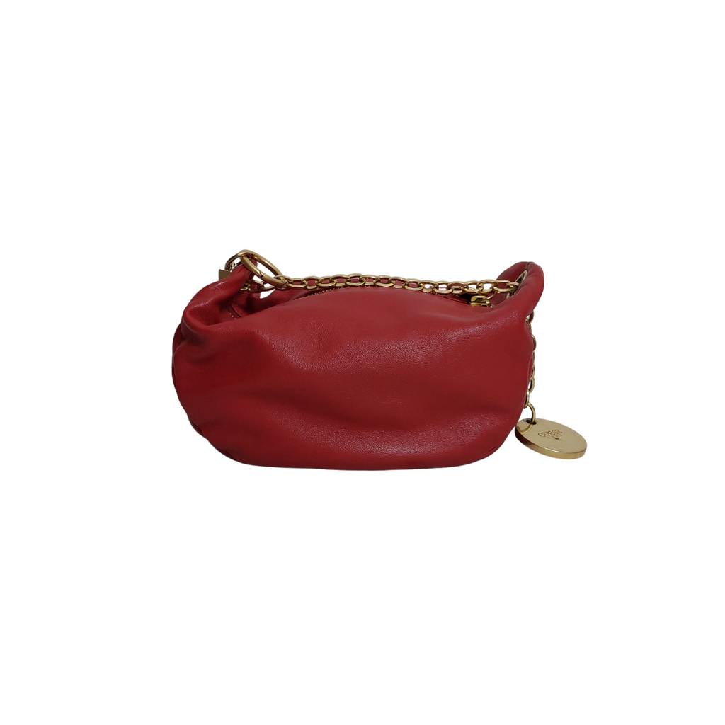 Guess Luxe Red Leatherette Bonbon Mini Crossbody Bag | Pre Loved |