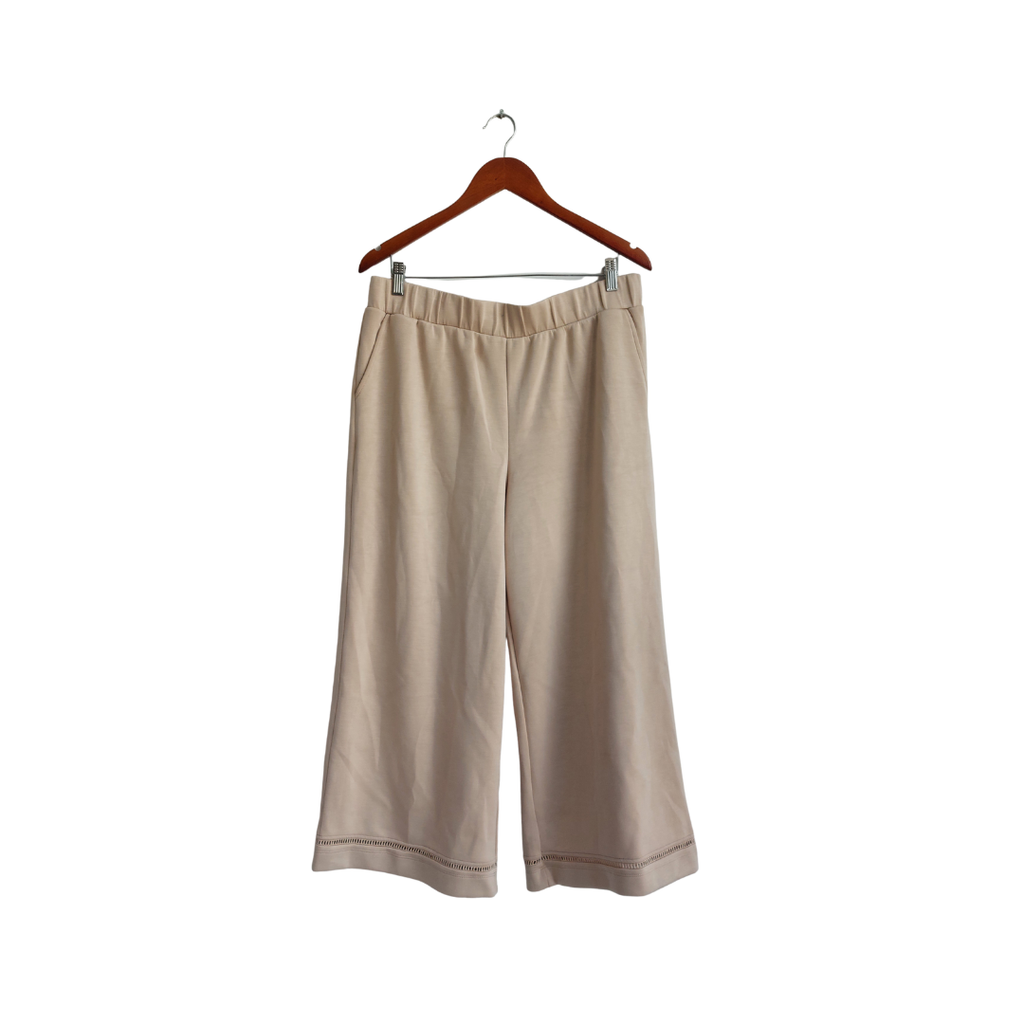 Elie Beige Cutwork Detail Co Ord Set | Brand New |