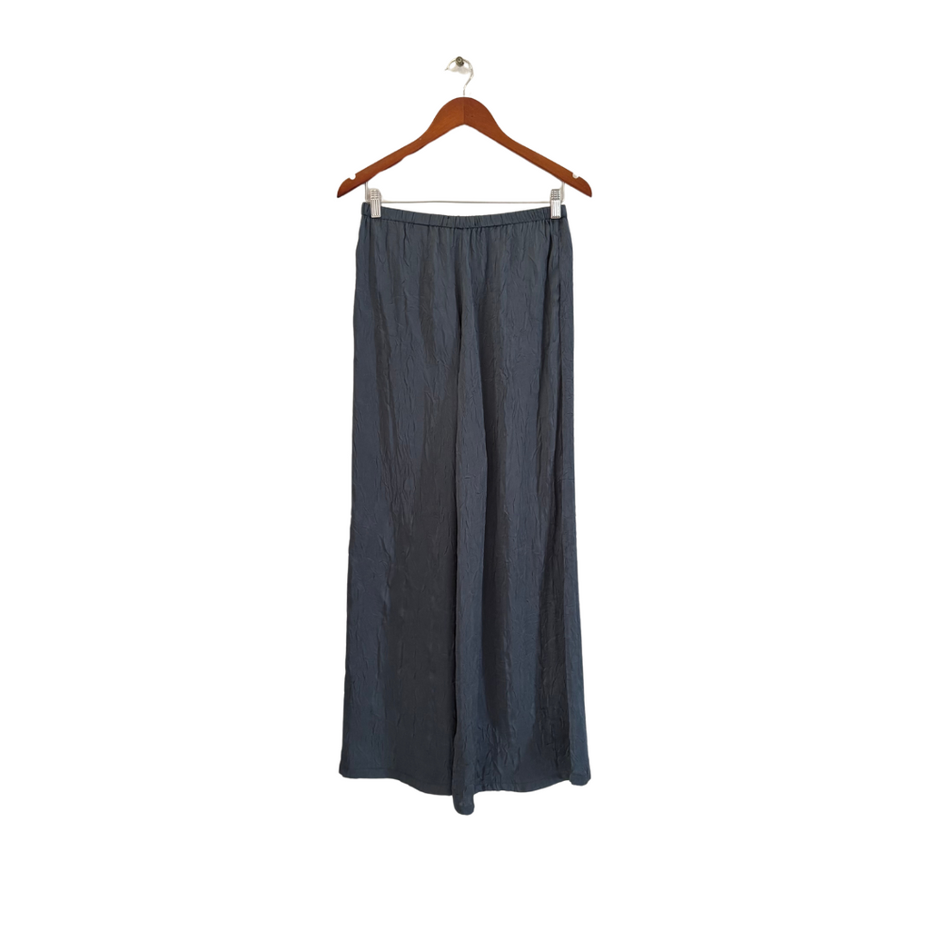 Zara Blue/Grey Wrinkled Co-Ord Set | Brand New |
