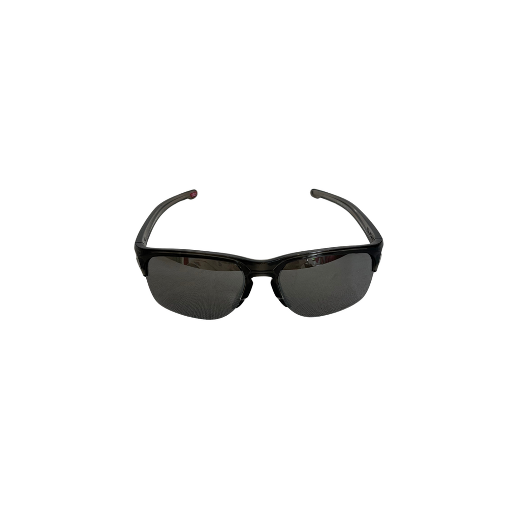 Oakley Silver Edge Black Iridium Prizm Grey Smoke Sunglasses | Like New |