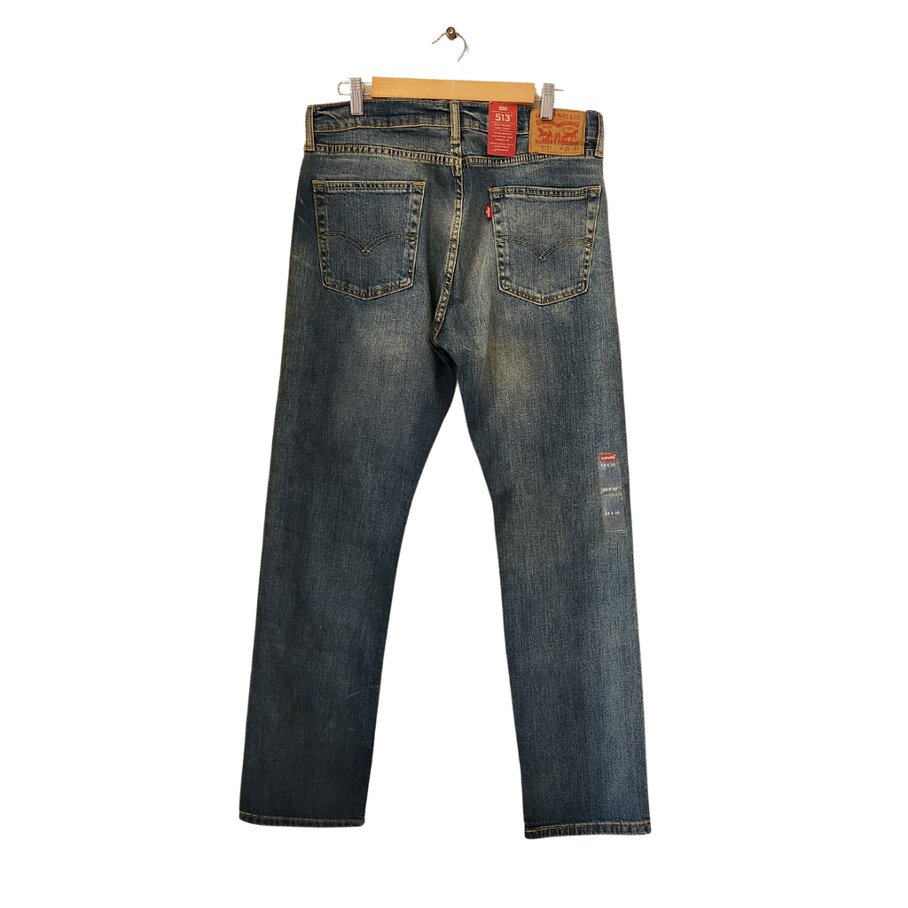 Levi's Men's Slim Straight Blue Denim Jeans | Brand New |