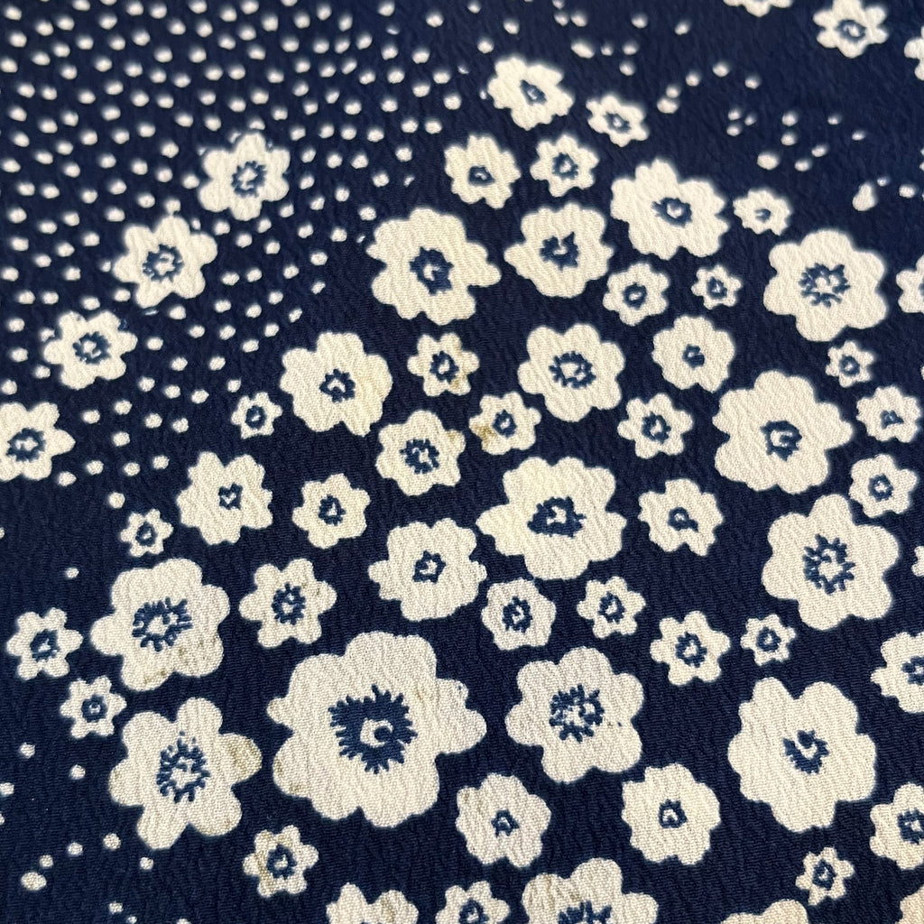 TU Blue & White Floral Printed Midi Dress | Gently Used |