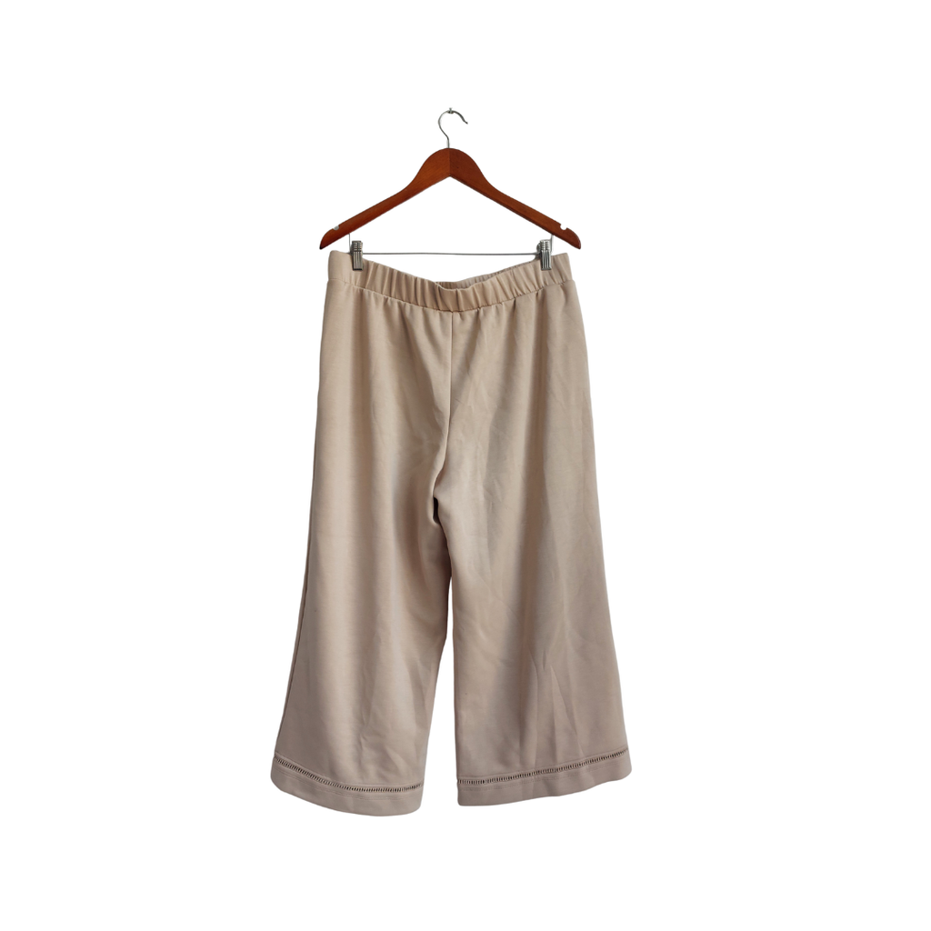 Elie Beige Cutwork Detail Co Ord Set | Brand New |