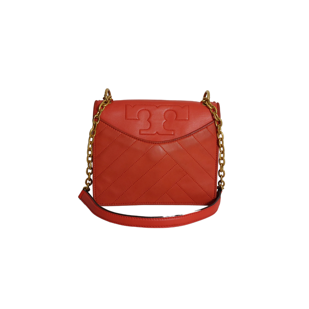 Tory Burch Alexa Red Convertible Shoulder Bag | Pre Loved |