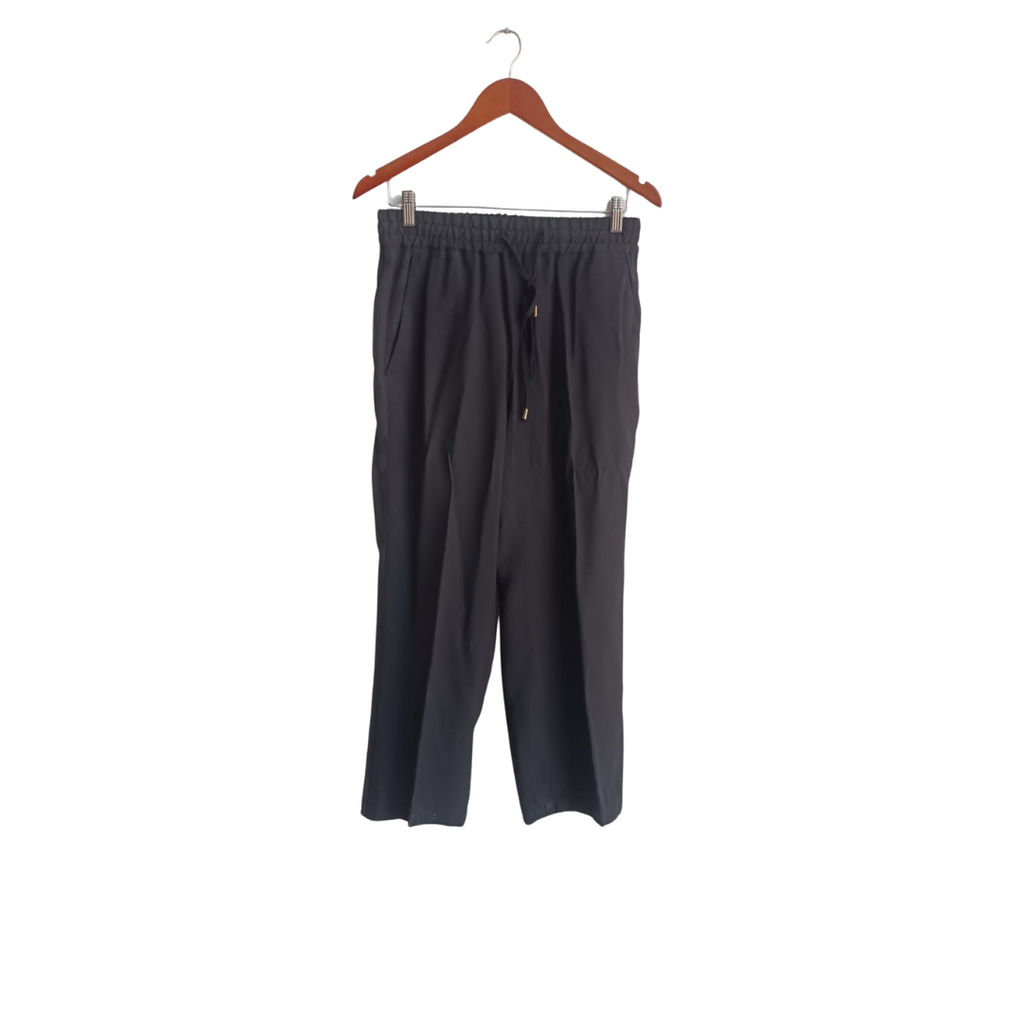 ZARA Black Straight Leg Pants | Pre Loved |