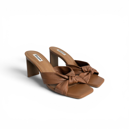 Dune London Maize-Tan Dressy Sandals | Gently Used |