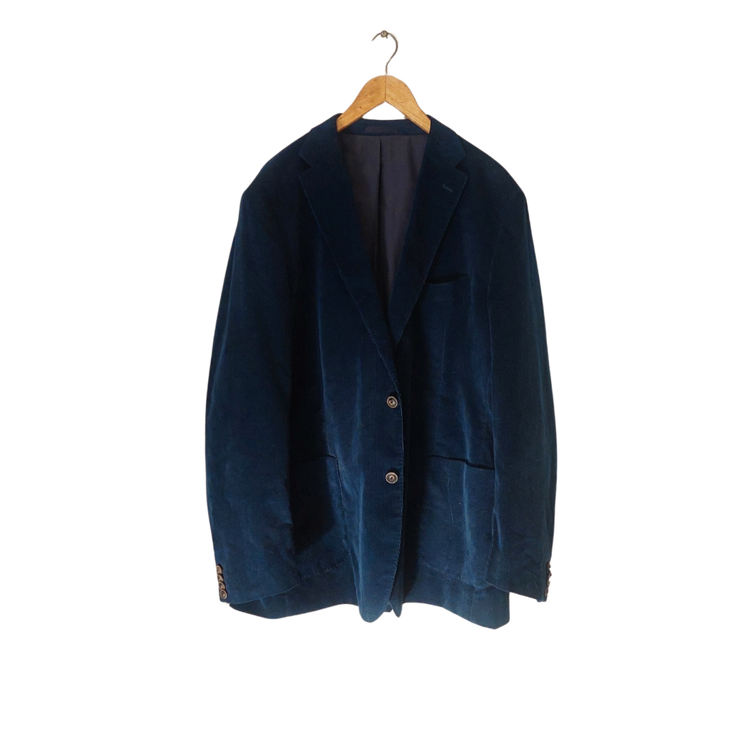 M.J Bale Men's Blue Corduroy Jacket | Gently Used |