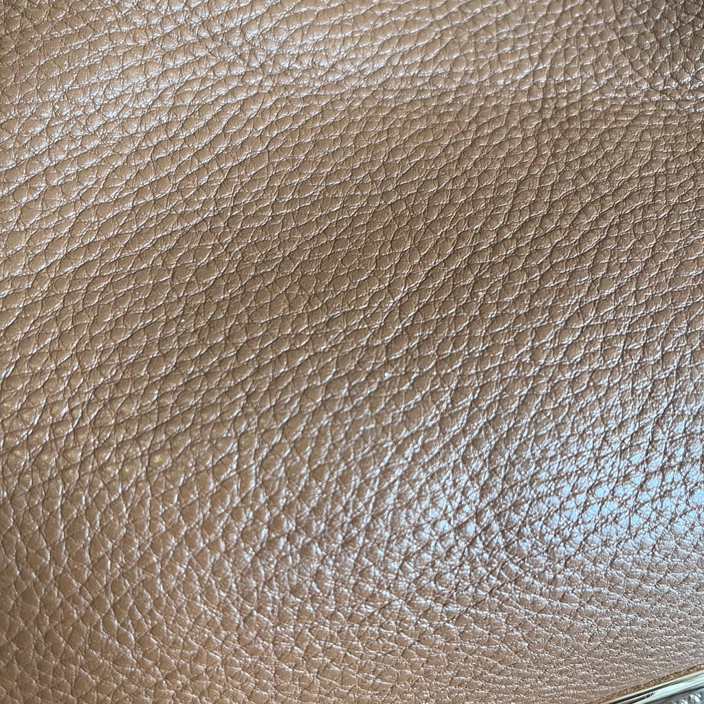 Michael Kors Berkley Luggage Brown Leather Crossbody Bag | Pre Loved |