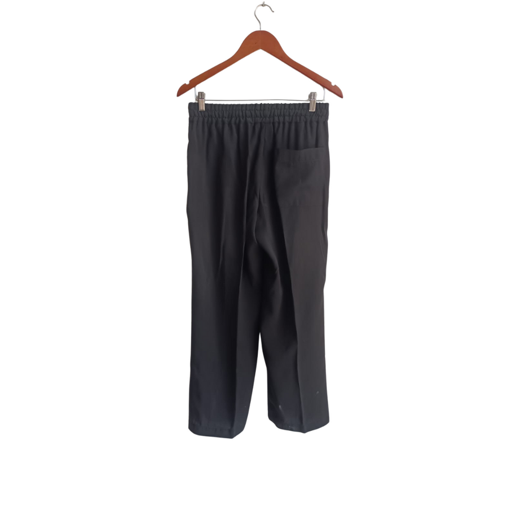 ZARA Black Straight Leg Pants | Pre Loved |