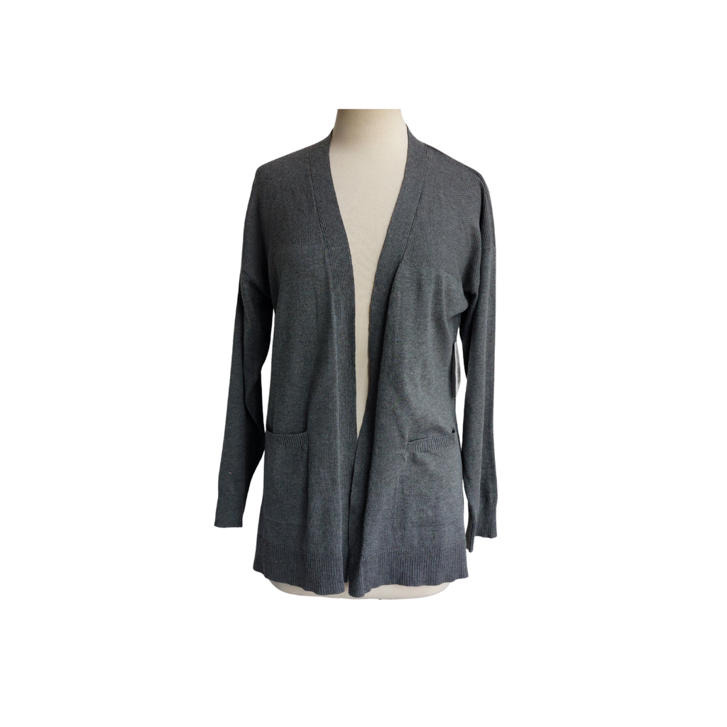 Time And Tru Grey Open-Front Cardigan | Brand New | | Secret Stash