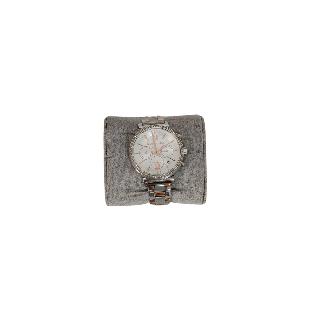 Michael Kors Two-Tone Sofie Chronograph Watch | Pre Loved |