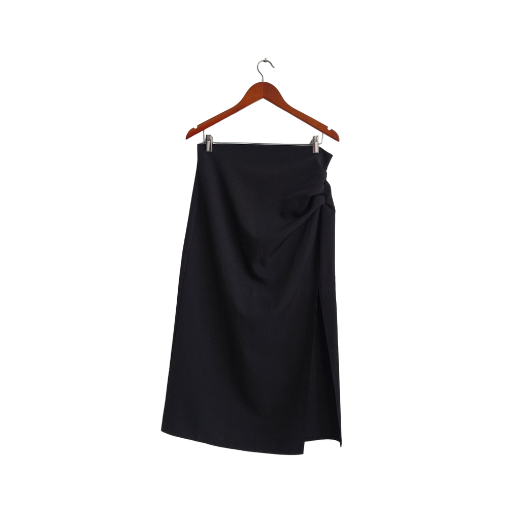 Stradivarius Black Slit Skirt | Brand New |