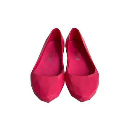 United Nude Hybrid Pink Geometric Ballet Pumps | Pre Loved |