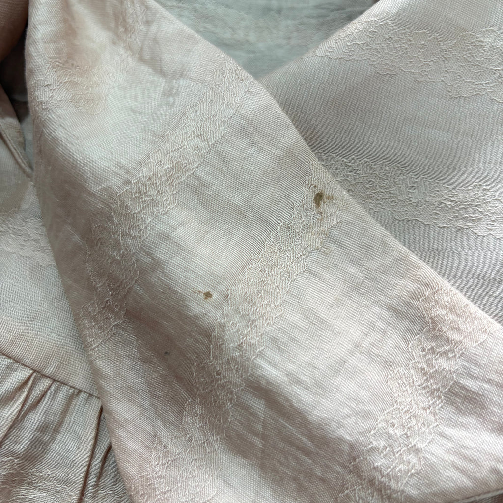 Zara Light Peach Neck Tie Top | Pre Loved |