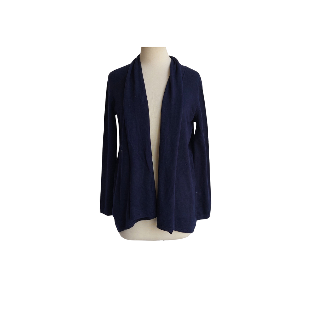 ZARA Navy Blue Knit Cover Up | Pre Loved |