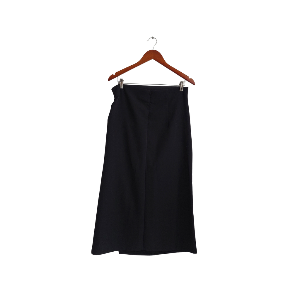 Stradivarius Black Slit Skirt | Brand New |