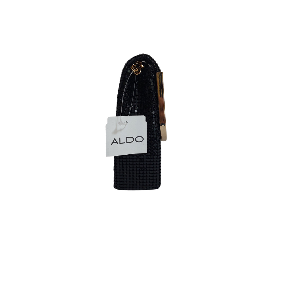 ALDO Black 'KUBALA'-98' Sequins Clutch Bag | Brand New |