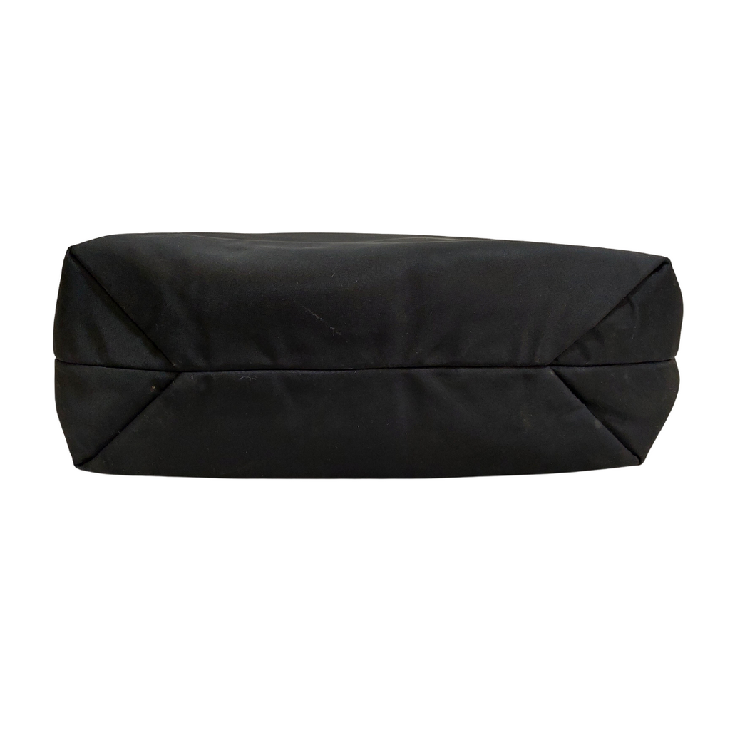 Michael Kors Black and Brown Nylon Tote Bag | Pre Loved |
