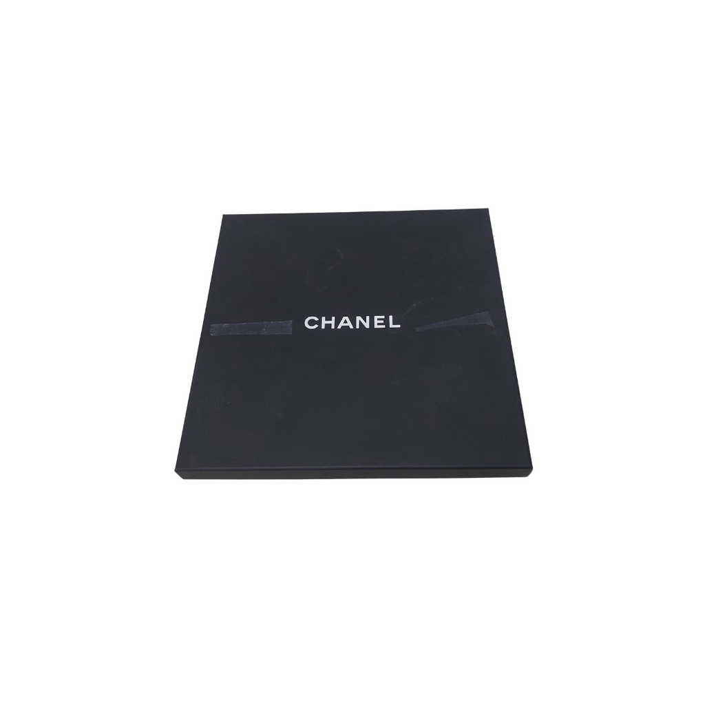 Chanel Red & Blue Silk Square Scarf | Like New |
