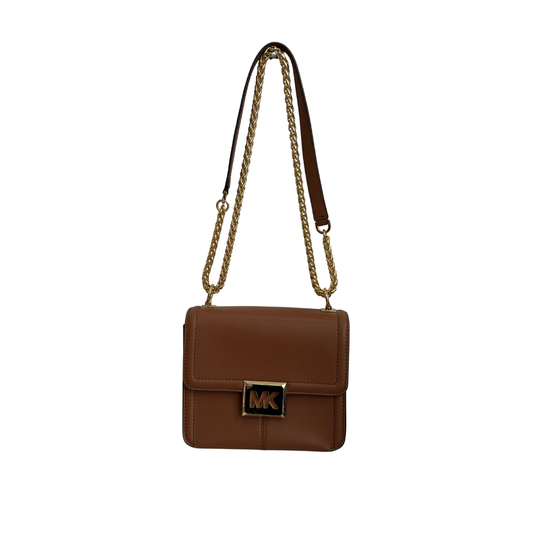 Michael Kors Tan Sonia Small Leather Shoulder Bag | Pre Loved |