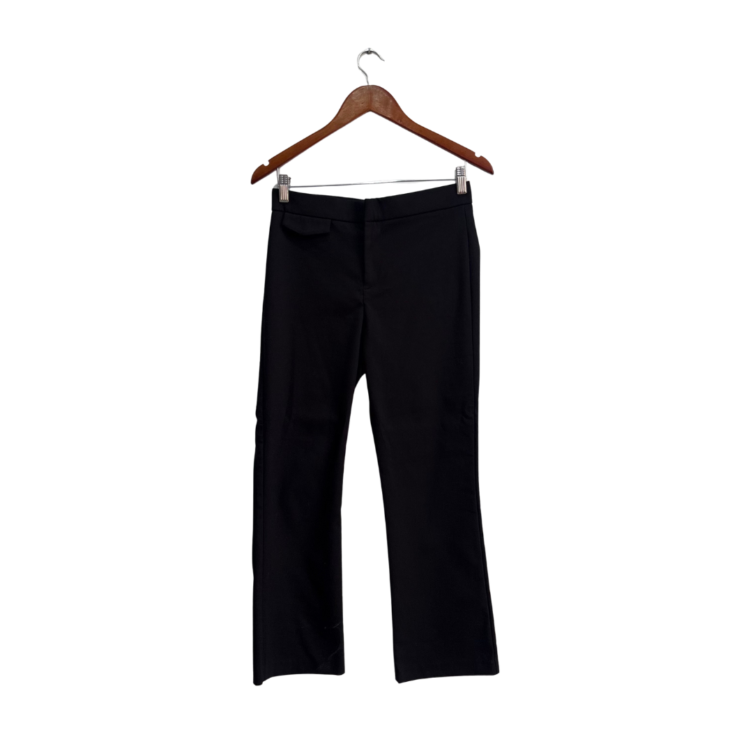 Zara Black Straight Leg Pants | Gently Used |