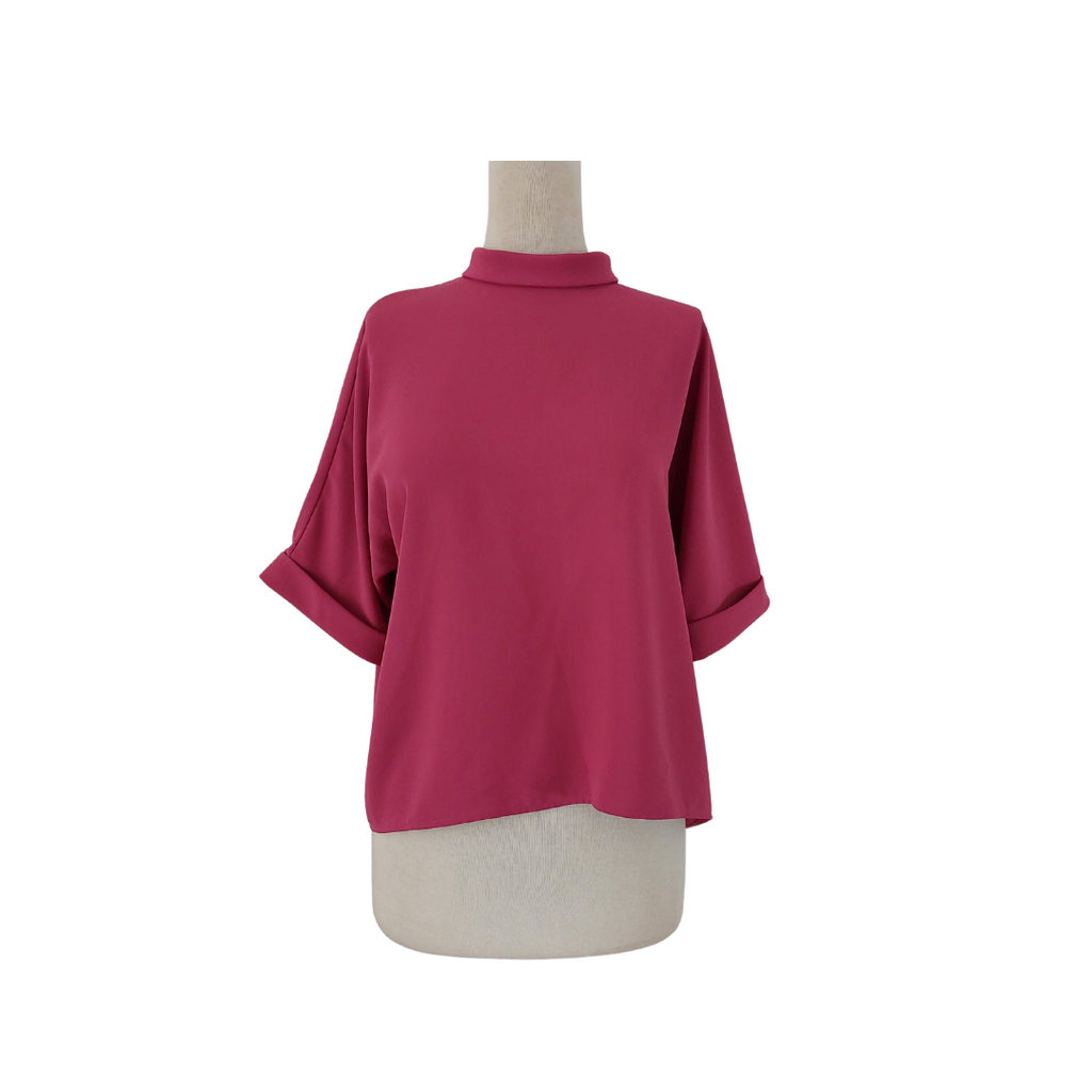 Uniqlo Pink High Neck Top | Like New |