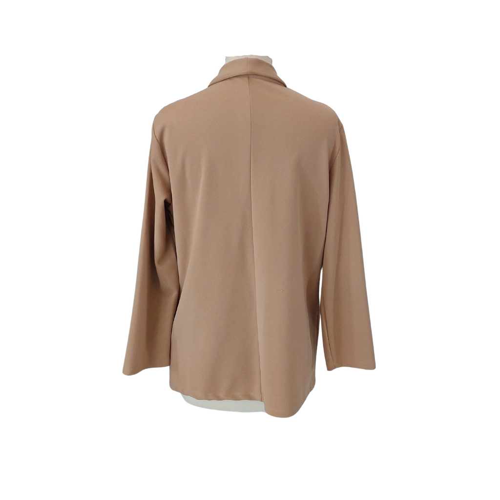 Max Beige Front Button Blazer | Pre Loved |