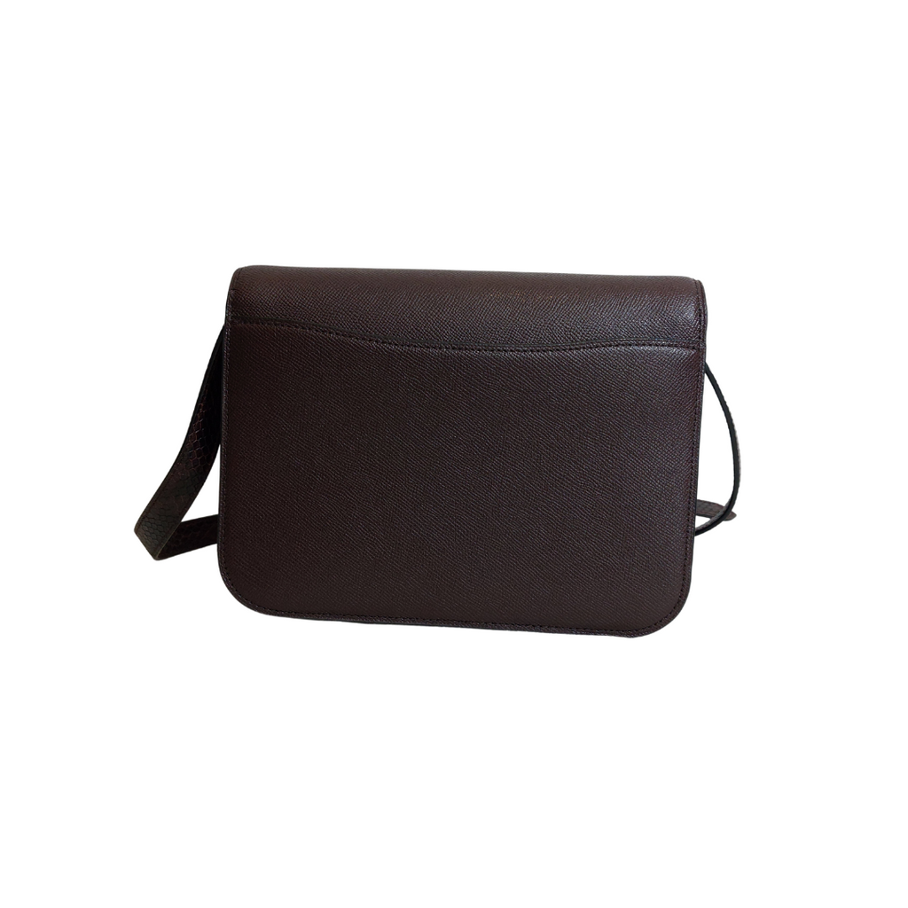 Coach Brown Leather Brynn Flap Crossbody Bag | Like New |